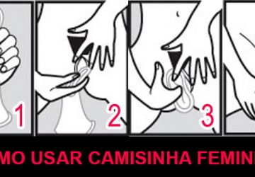 Como usar camisinha feminina