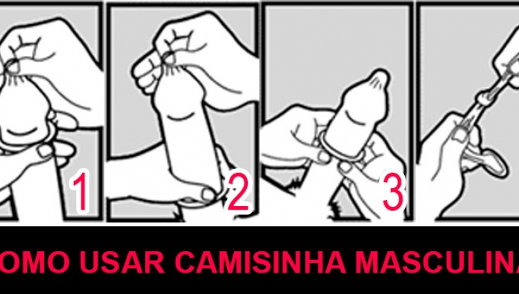 Como usar camisinha masculina